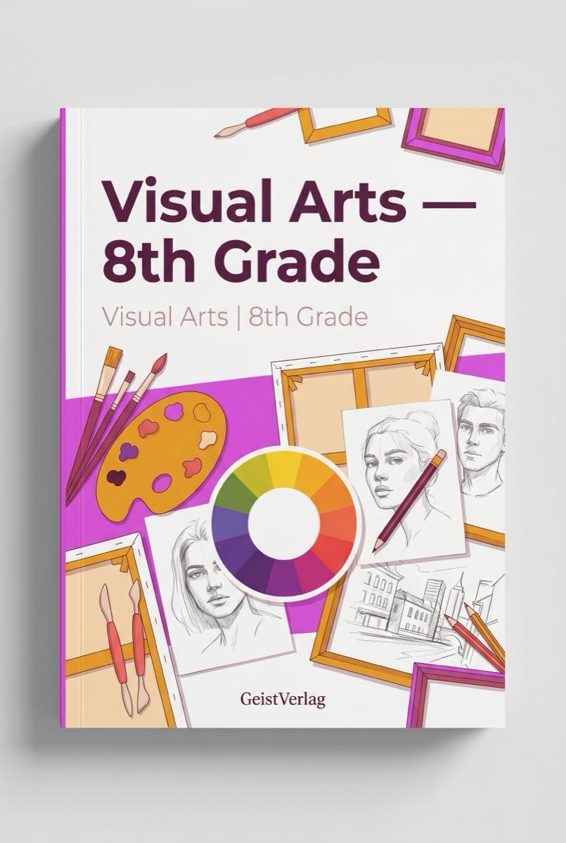 Portada oficial de Visual Arts 8th Grade de GeistVerlag.