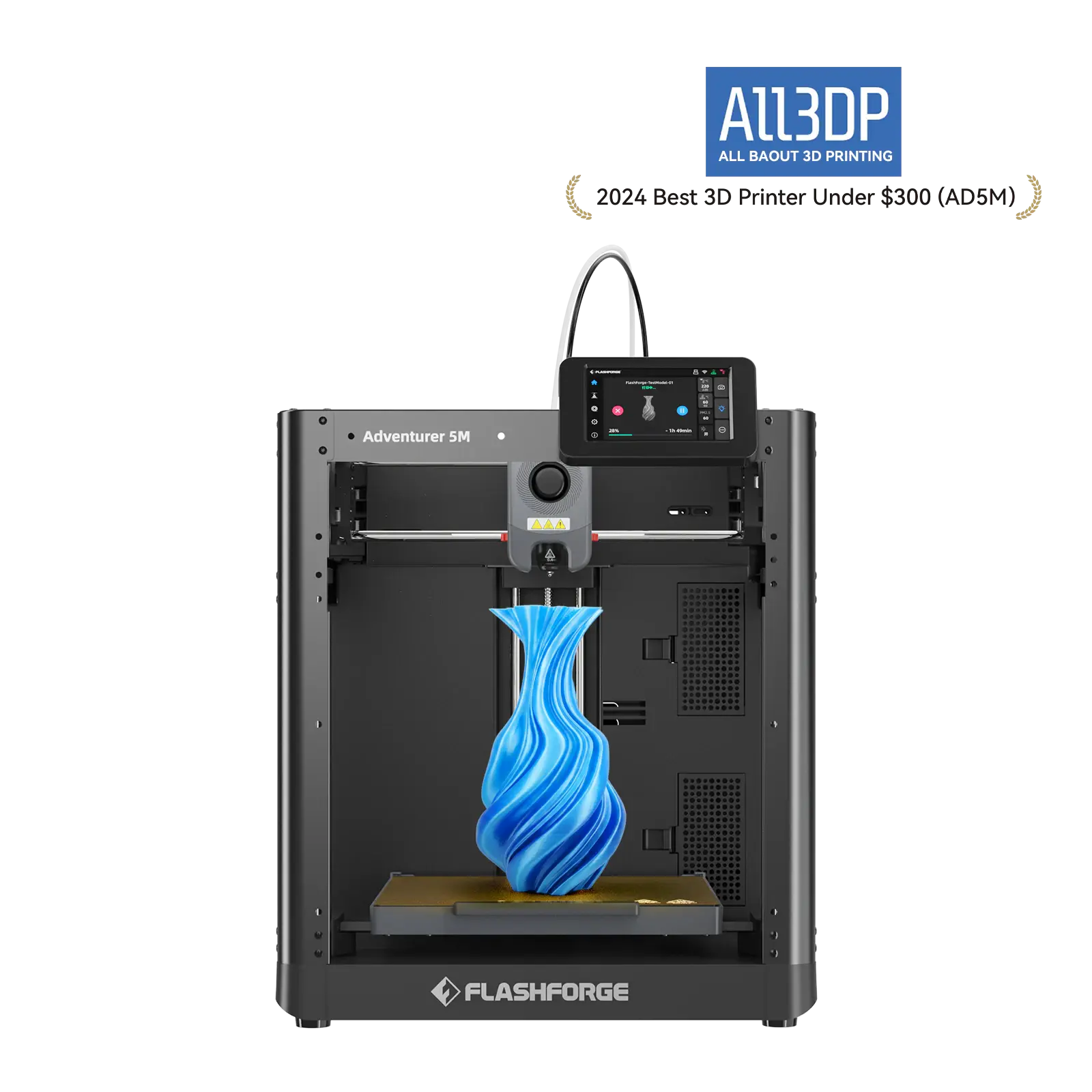 Impresora 3D Flashforge Adventurer 5M, vista frontal oficial