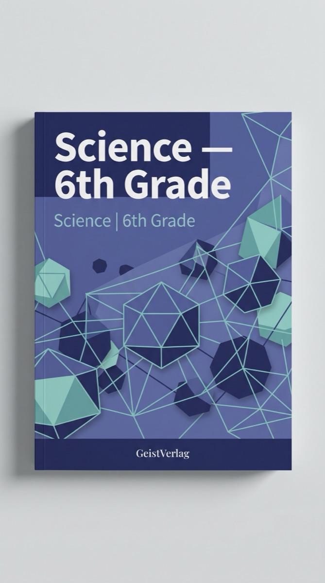 Portada oficial de Science 6th Grade de GeistVerlag.