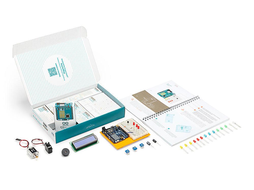 Arduino Starter Kit R4 abierto, imagen oficial